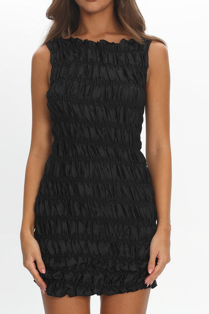 LIONESS Guccio Mini Dress Onyx